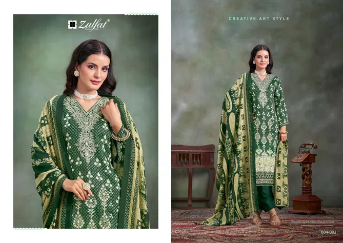 Sangini Vol 3 By Zulfat Printed Jam Cotton Dress Material Suppliers In India